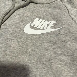 Heather Grey Nike Hoodie